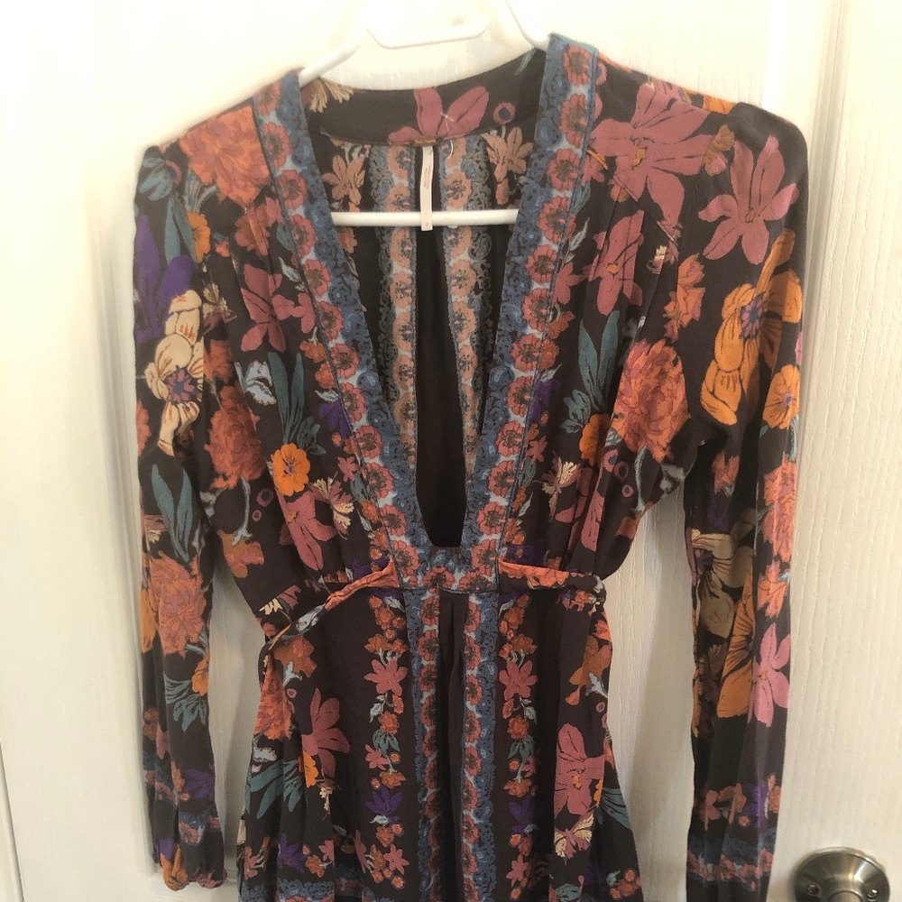 Small Free People  Boho  Tunic Top